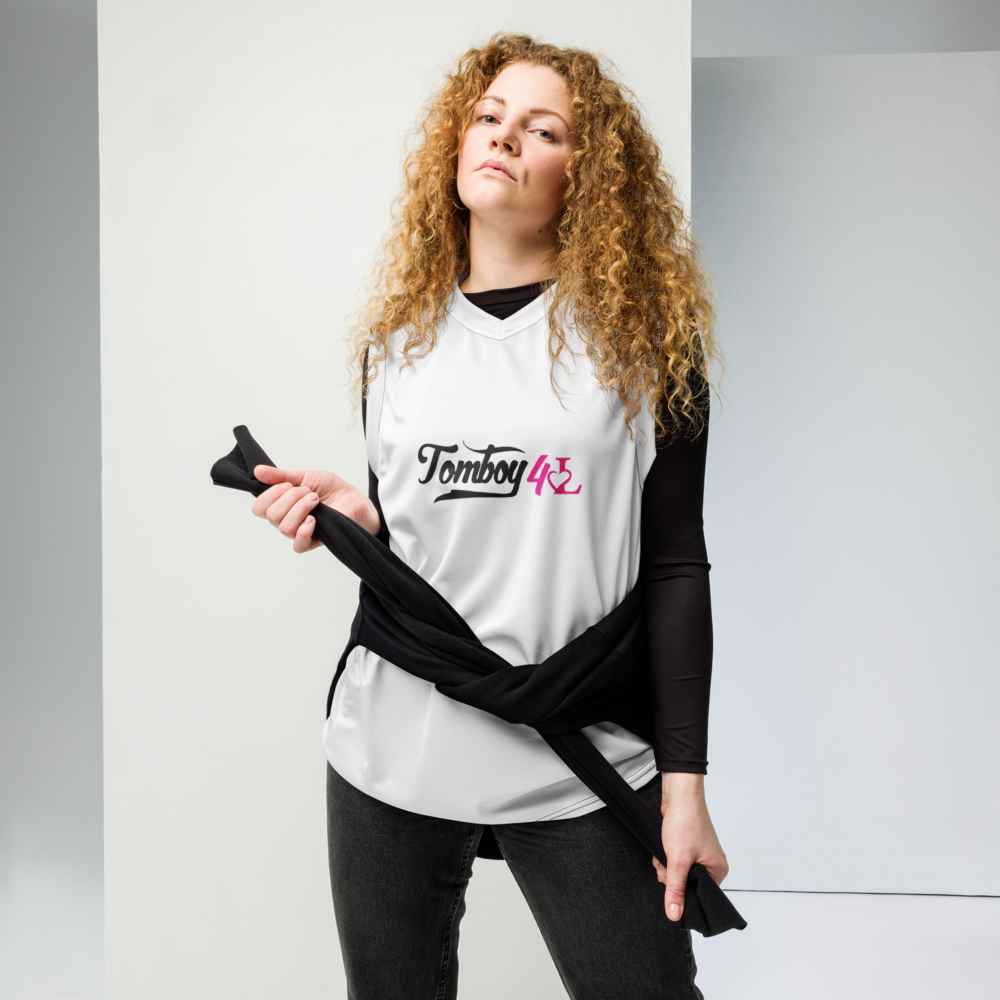 All-Over Print Recycled Unisex Basketball Jersey - Image 6